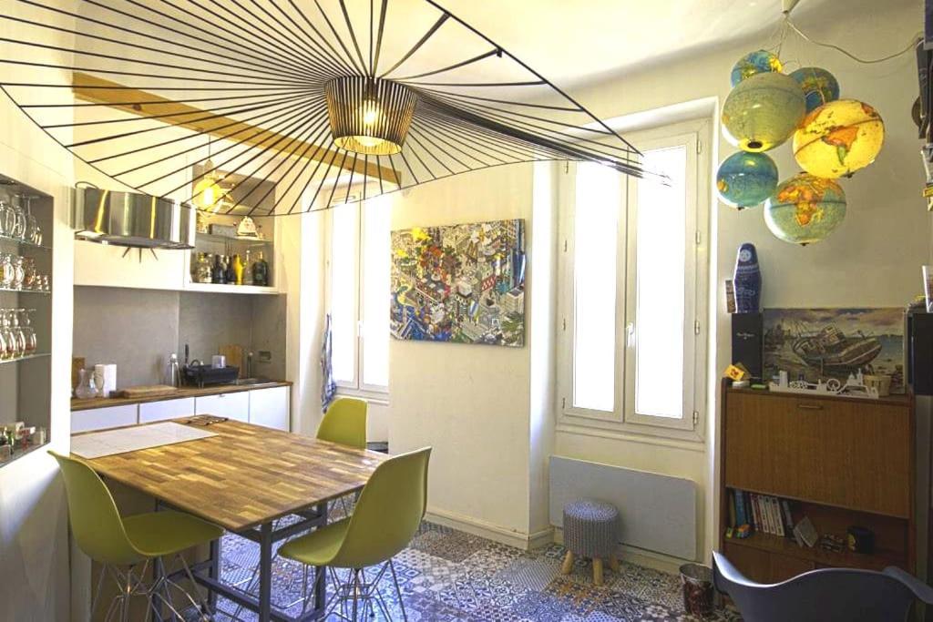 マルセイユPlein Coeur Du Quartier Du Panier . Chaleureux T2.アパートメント エクステリア 写真