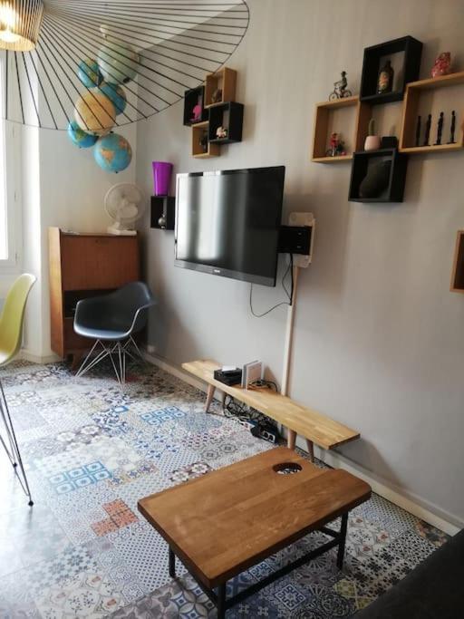 マルセイユPlein Coeur Du Quartier Du Panier . Chaleureux T2.アパートメント エクステリア 写真