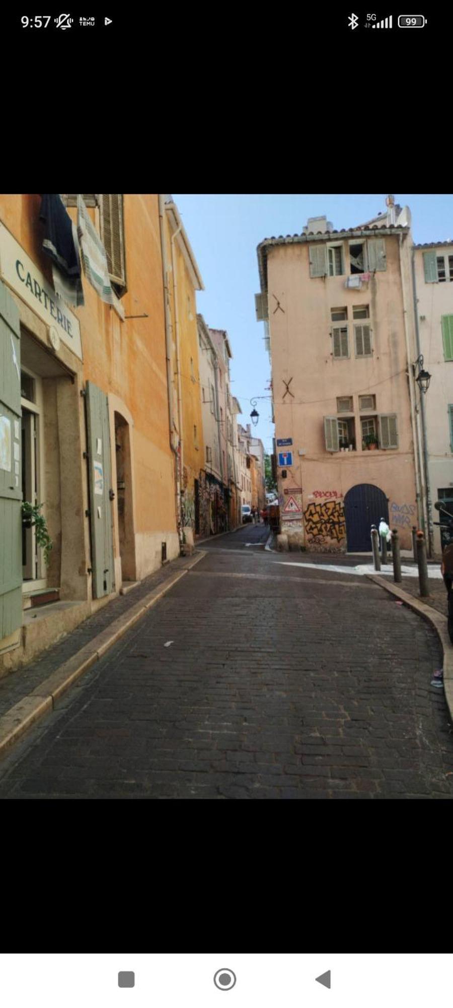 マルセイユPlein Coeur Du Quartier Du Panier . Chaleureux T2.アパートメント エクステリア 写真